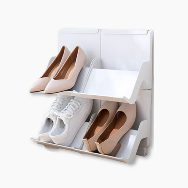 Vertigo Shoe Organizer (2pc Set), wall organiser, shoe organisation, shoe cabinet, shoe holder, shoe organization, organisation, style degree, singapore, sg