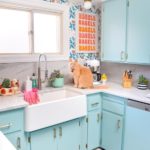 Singapore Retro Kitchen, Open Concept Kitchen, Pastel Kitchen Ideas, Kitchen Design Ideas Kitchen Renovation Kitchen Accessories Kitchen Islands Kitchen Peninsula Singapore Homes HDB 5-room Kitchen Ideas, Condos, Style Degree, Singapore, Sg