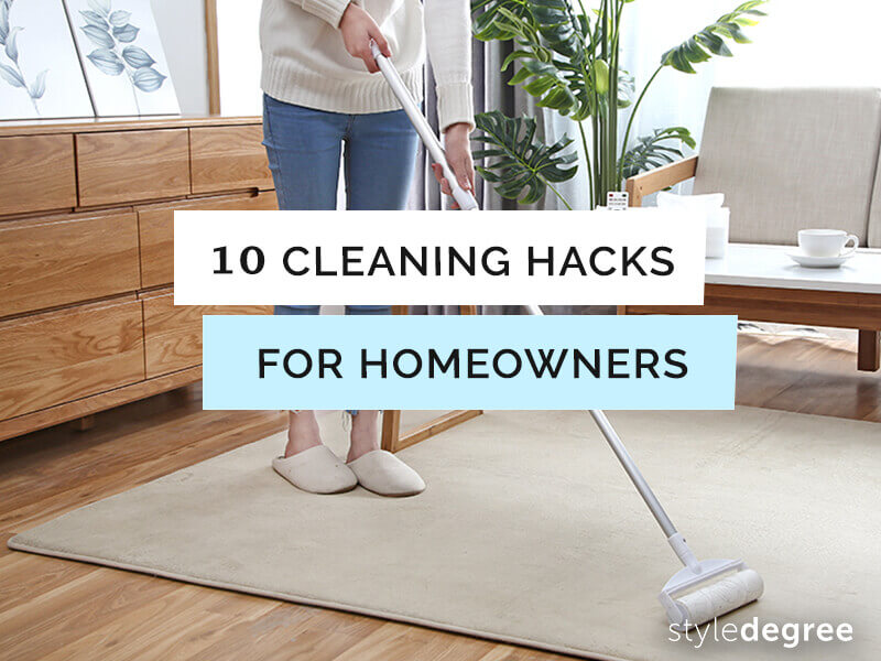 Cleaning Hacks For Homeowners, Natural Cleaning Agents, Cleaning Tools, Singapore, sg, Style Degree