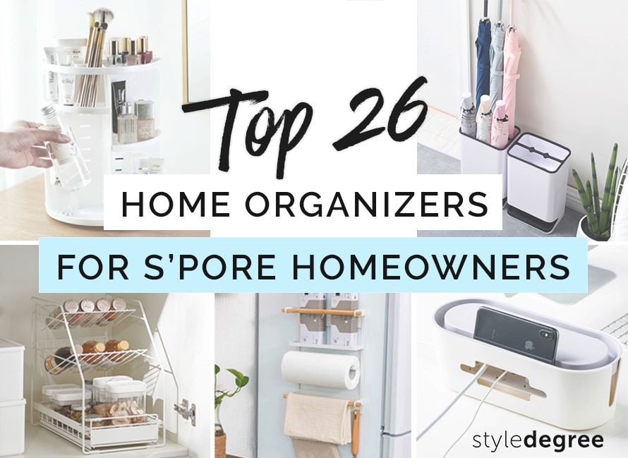 Home organizers for singapore homeowners home organisation ideas singapore kitchen organisers bathroom organisers Style Degree StyleMag Singapore