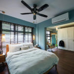 Small hdb master bedroom design ideas singapore, Master bedroom interior design, merging 2 rooms, Master bedroom design tips, Style Degree, Singapore, SG, StyleMag