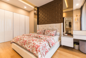 Bedroom with vanity table extension Style Degree, Singapore, SG, StyleMag