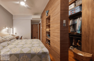 galley style closet hdb master bedroom design ideas singapore, Master bedroom interior design, Master bedroom design tips, Style Degree, Singapore, SG, StyleMag