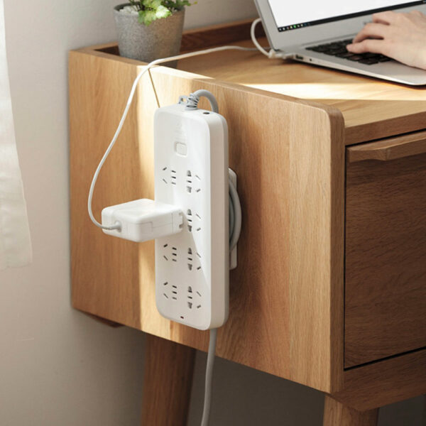 Sliding Power Cable Extender Wall Holder Cable Clip Organizer Style Degree