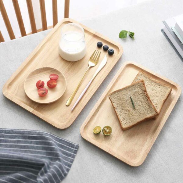 Oishii Wooden Tray Platter Pantry Dining Coffee Table Trays Style Degree Sg Singapore