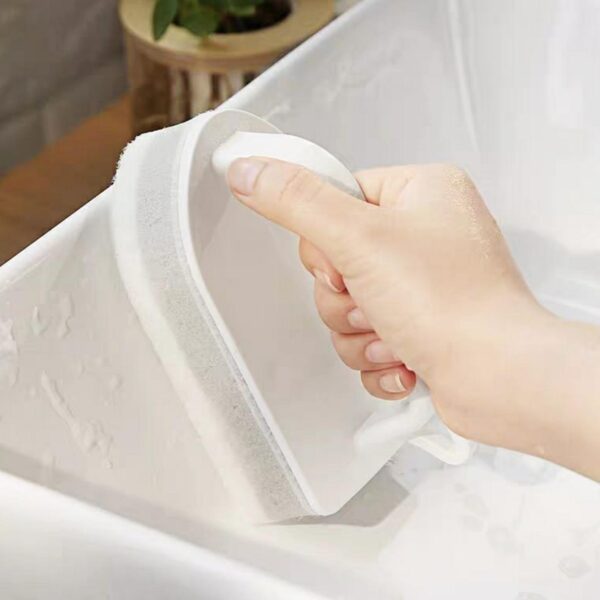 Easy Refillable Sponge Scrub (With Handle) Bathroom Toilet Kitchen Cleaner Cleaning Accessories Scrubber Style Degree Sg Singapore