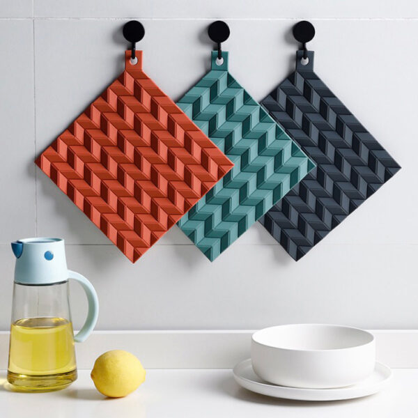 Nordic Silicone Dining Placemat Kitchen Coaster Table Countertop Style Degree Sg Singapore
