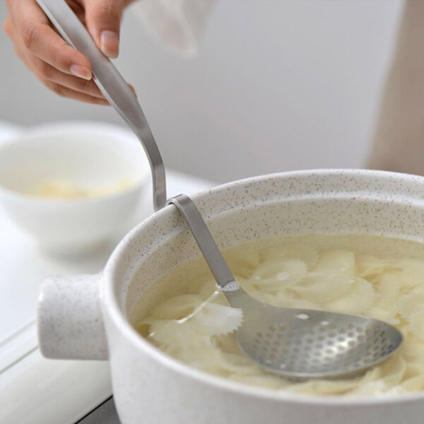Anti-fall Stainless Steel Steamboat Soup Ladle. Ladle with Holes, Scoop Ladle, Cooking Tools, Cooking Accessories, Scoop for hotpot steamboat singapore, sg, Style Degree