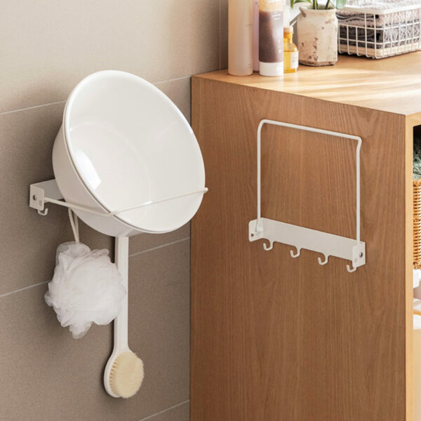 Grande Bucket & Pail Wall Holder Bathroom Rack Wall Shelf Cleaning Style Degree Sg Singapore