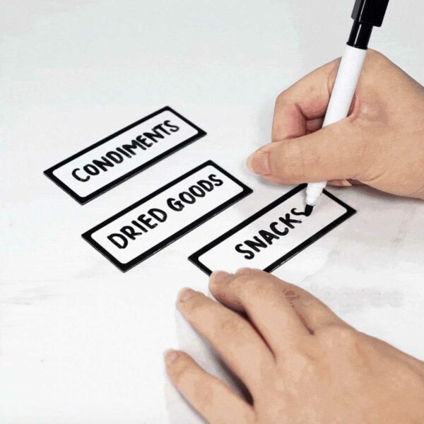 Magnetic Whiteboard Label (6pc Set) Labelling Set With Marker Style Degree Sg Singapore