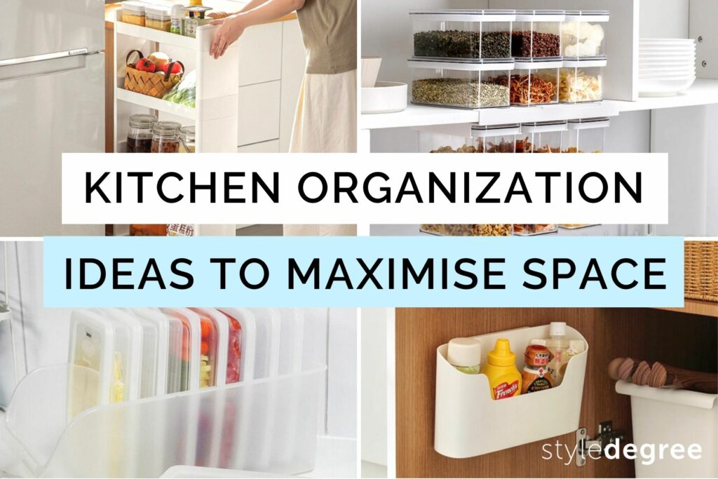 Kitchen organization ideas Singapore home, Kitchen Organizing Tips, How to maximise space in a kitchen, How to organize a cabinet, StyleDegree, StyleMag, SG, Singapore