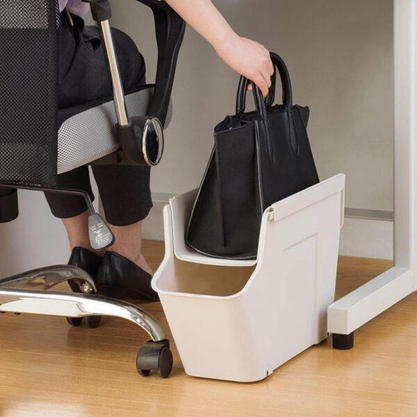 Handbag & Briefcase Under Desk Storage Work Table Office Organizer Work From Home Style Degree Sg Singapore
