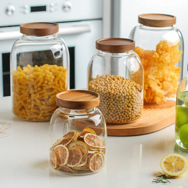 Scandinavian Large Airtight Glass Jar Pickle Pantry Food Container Style Degree Sg Singapore