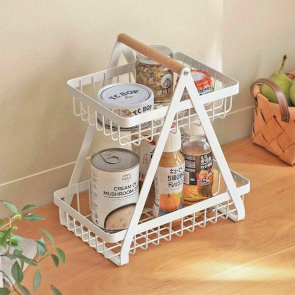 Scandinavian Triangle 2-Tier Storage Tray, Spice Storage Tray, Condiment Rack, Singapore, SG, Style Degree