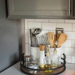 Kitchen tray under metal cupboard, Kitchen tray with cooking utensils, Style Degree, Singapore, SG, StyleMag.