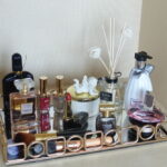 Vanity tray with incense sticks, Vanity tray with makeup and makeup brushes, Style Degree, Singapore, SG, StyleMag.