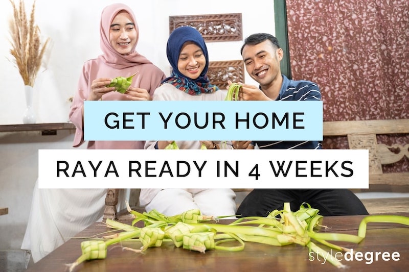 Preparing your house for hari raya feature image, Get your home raya ready in 4 weeks feature image, Style Degree, Singapore, SG, StyleMag.