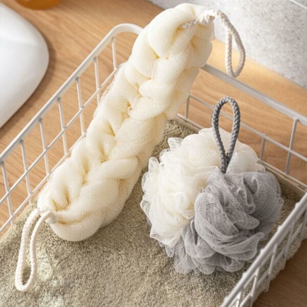 Cleansing Body & Back Scrub Self Care Self Cleaning Bath Shower Loofah Bathroom Essentials Style Degree Sg Singapore
