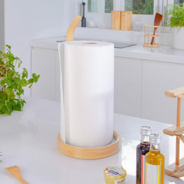 Gaia Paper Towel Holder With Handle Easy Tear Paper Towel Kitchen Essentials Style Degree Sg Singapore