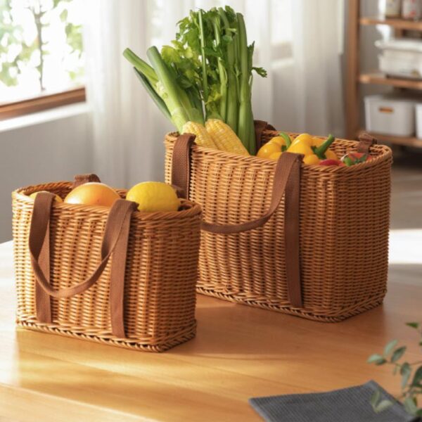 Summer Grocery & Picnic Basket Rustic Farmhouse Picnic Supermarket Essentials Style Degree Sg Singapore