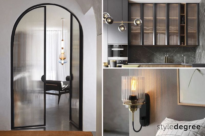 9 gorgeous fluted glass interior ideas for singapore homes feature image, Fluted glass ideas for hdbs & condos feature image, Style Degree, Singapore, SG, StyleMag.