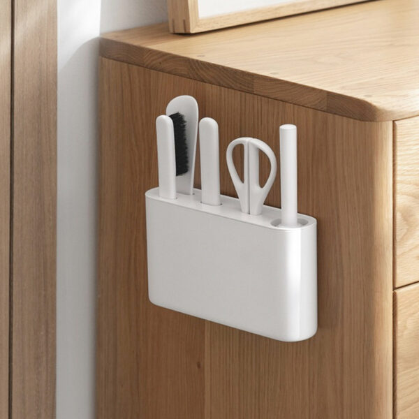 Entryway Multi Toolkit Set (With Holder) Mini Parcel Cutter Pen Knife Set Mini Lint Roller Set Shoe Brush Shoe Horn Style Degree Singapore Sg