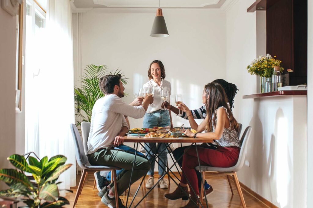 Tips for hosting guests in a small home, How to host in a small apartment home, How to entertain guests in a small home, Style Degree, Singapore, Sg