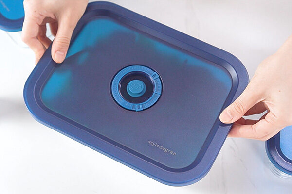 Freshly™ Vacuum Food Storage Container Airtight Food Storage Container Leakproof Dishwasher Safe Oven Safe Glass Storage Container BPA free food storage container Vacuum Food Containers Style Degree Singapore Sg