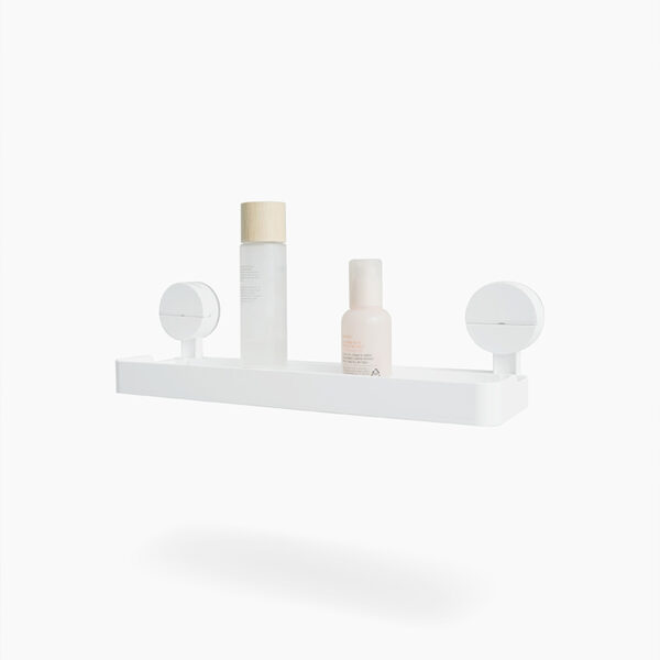 Press & Lock Suction Wall Shelf Suction Bathroom Wall Shelf Bathroom Strong Suction Shelf No Drill Wall Holder Shelf For Bathroom Kitchen Holder Style Degree Singapore Sg