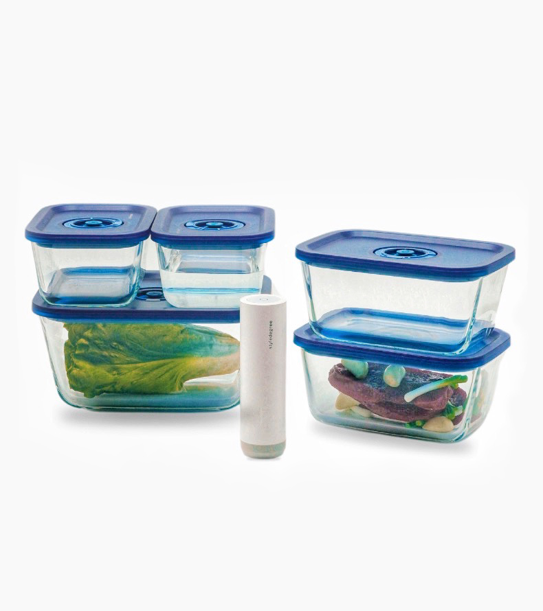 Freshly™ Vacuum Food Storage Container Airtight Food Storage Container Leakproof Dishwasher Safe Oven Safe Glass Storage Container BPA free food storage container Vacuum Food Containers Style Degree Singapore Sg