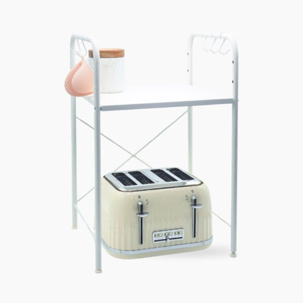 Adjustable Height Countertop Appliance Shelf 2-Tier Rack Kitchen Organizer Rack Kitchen Organisers Kitchen Appliance Storage Kitchen Counter Rack Space Maximisers Style Degree Singapore Sg