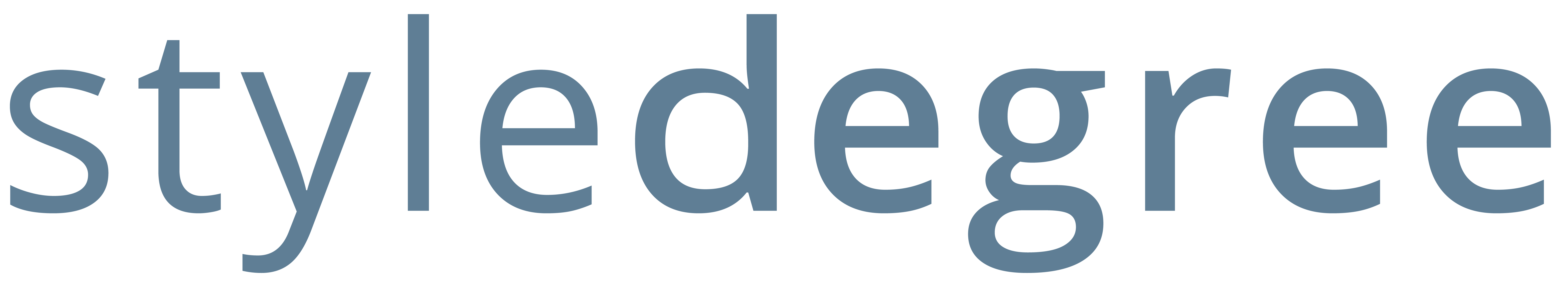 SD Style Degree Word Logo