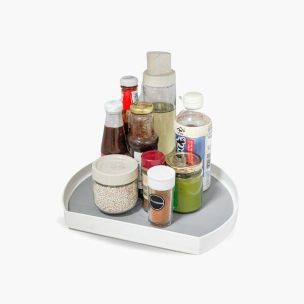 Space-saving Lazy Susan Turntable Large Lazy Susan For Kitchen Cabinets Rotating Turntable Tray For Kitchen Vanity Table Makeup Table Rotating Tray Style Degree Singapore Sg